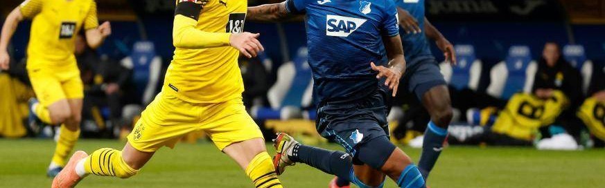 德甲：霍芬海姆对战多特蒙德，最近五次在自己家门口全输了，这次后防线还伤得没人了，比分预测